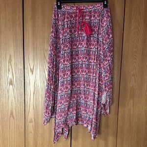 Hollister Y2K pretty pattern skirt